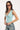 Motel Emberly Plunge Top Aqua