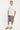 Common Need Breaker Elastic Waist Cargo Short Black Check