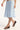 Luck & Trouble Florence Satin Midi Skirt Blue