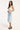Luck & Trouble Florence Satin Midi Skirt Blue