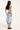 Luck & Trouble Florence Satin Midi Skirt Blue