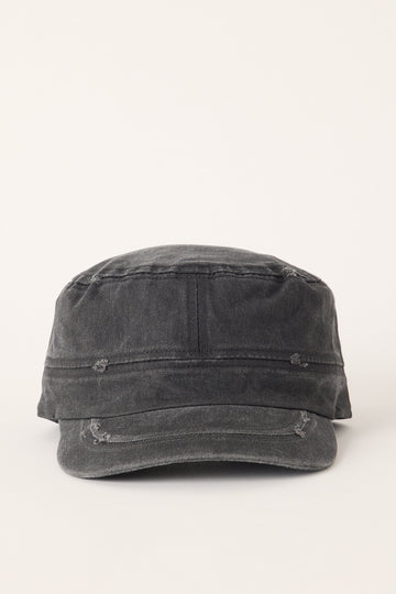 Token Cadet Washed Cap Washed Black