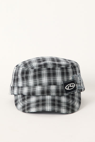 Rusty Screwdriver Castro Cap Black Check