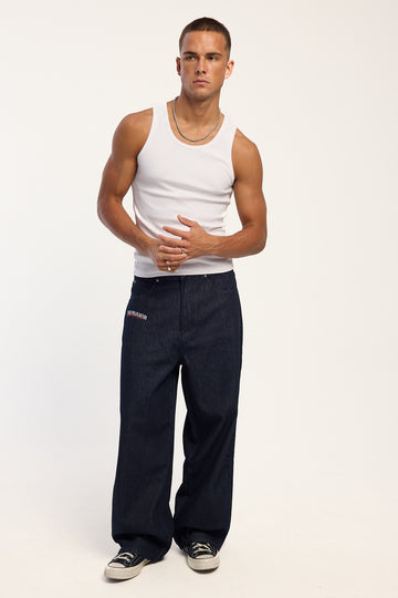 Neovision Rampage Behemoth Super Baggy Jean Raw Indigo