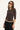 L&t Monique V Neck 3/4 Sleeve T-shirt Brown