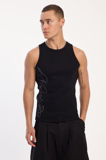 Neovision Scripture bound High Neck Tank Black