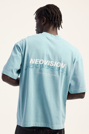 Neovision Static Fade Urban Super Heavy Tee Washed Lagoon