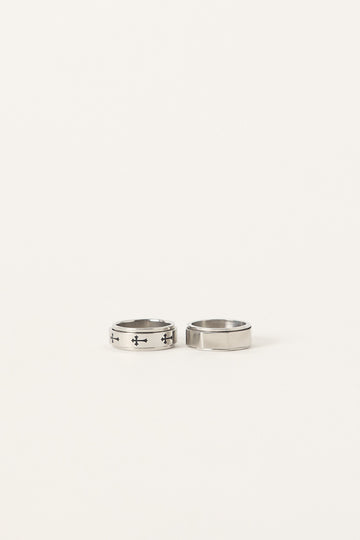 Neovision Spinner Ring 2 Pack Stainless Steel