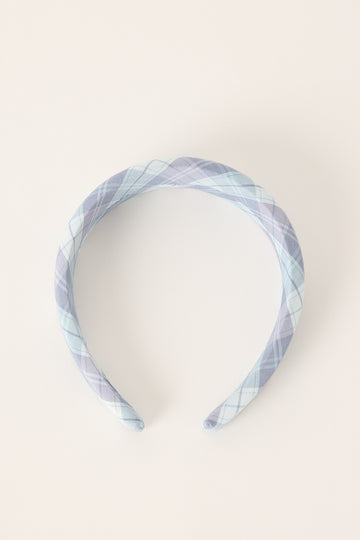 Token Check Headband Blue