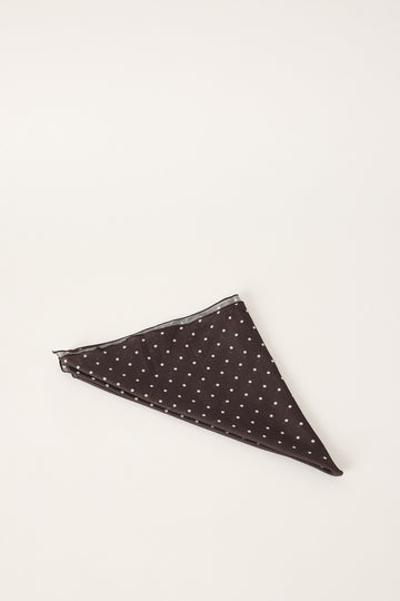 Token Lottie Polka Hair Scarf Brown