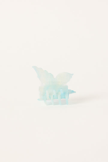 Token Butterfly Hair Claw Clip Blue