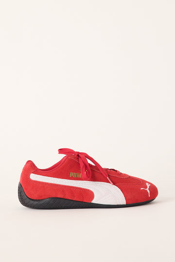 Puma Womens Puma Speedcat OG Sneaker Red For All Time Red-PUMA White