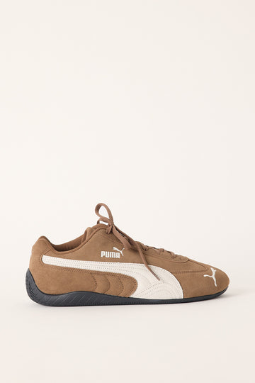 Puma Mens Speedcat OG Sneaker Haute Coffee/Frosted Ivory