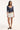 Lioness Canyon V Neck 3/4 Top Midnight Blue