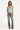 Motel Athenia Ruched V Neck Top Aqua