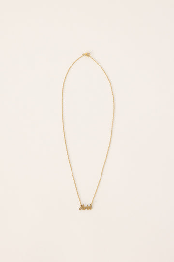 Neovision Aries Star Sign Necklace Gold