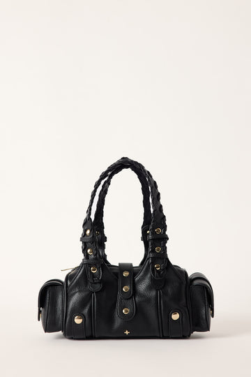 Peta + Jain Wilder Shoulder Bag Black PU