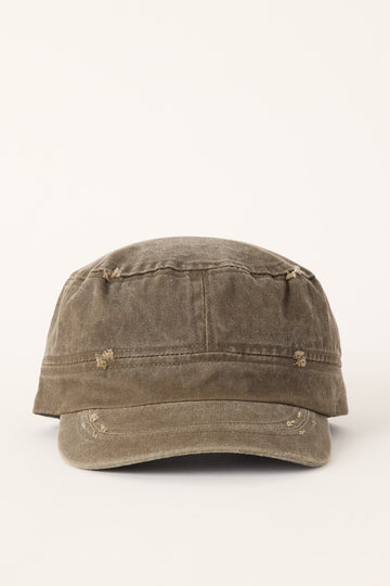 Token Cadet Washed Cap Washed Brown
