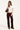 Lioness Alba Suede Track Pant Chocolate