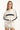 Rusty White Lines Long Sleeve Crew Neck Knit Cream/Black