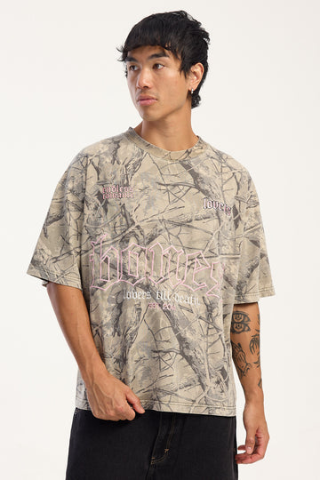 Billy Bones Club Endless 2.0 Tee Washed Bush Camo