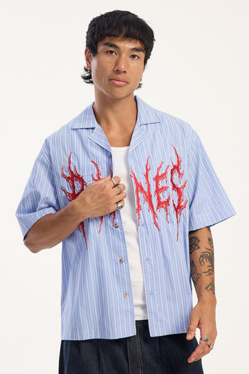 Billy Bones Club Rocker Striped Bowlo Blue