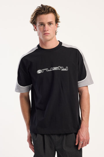 Rusty Oblock R2K Tee Black