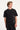 Rusty Crisis Contrast Stitch Cropped Tee Black