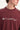 Rusty Roadblock Piping Cropped Tee Burgundy