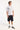 Rusty Splat Daddy Cropped Raglan Tee White