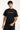 Rusty Check Wise Slim Fit Tee Black