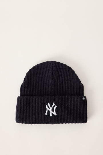 47 Brand 47 Knit Ribbed NY Yankees Beanie Neyyan Navy