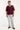 Common Need Charles Boxy Cropped Polo Burgundy