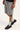 Common Need Beaumont Baggy Tailored Short Grey Pinstripe