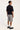 Common Need Beaumont Baggy Tailored Short Grey Pinstripe