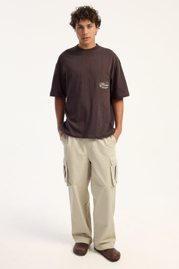 Common Need Reserve Baggy Cargo Pant Stone