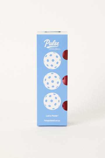 Pulse Pickleball Pickleballs 3 Pack Pink