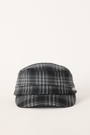 Neovision Nova Cadet Cap Black/Grey Check