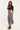 Lioness Allure Midi Skirt Noir Stripe