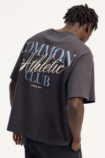 Common Need Momentum Signature Tech Tee Asphalt
