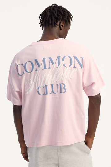 Common Need Momentum Signature Tech Tee Light Pink