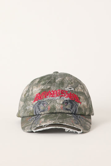 Neovision Night Stalker Distressed Dad Cap Camo