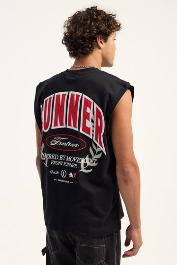 Front Runner Torque Muscle Tank Black