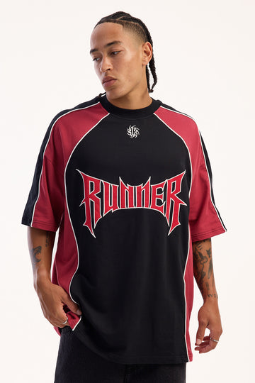 Front Runner Nexus Tee Black Scarlett