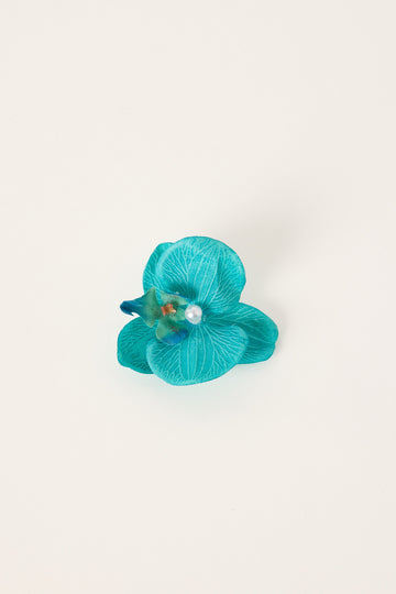 Token Lush Flower Hair Clip Blue & Pink
