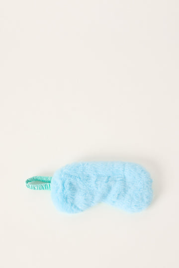 Token Fluffy Sleep Mask Blue