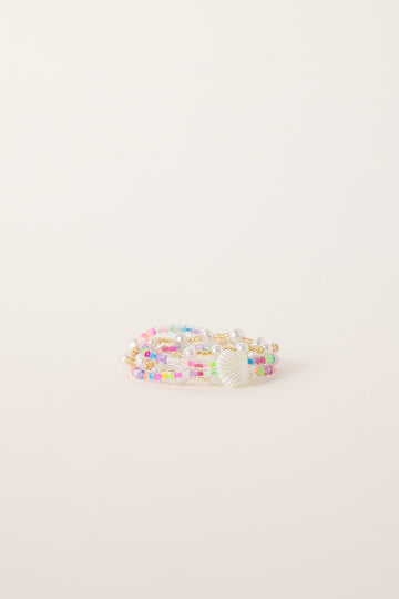 Token Sunkissed Beaded Bracelet Pack Yellow / Multi