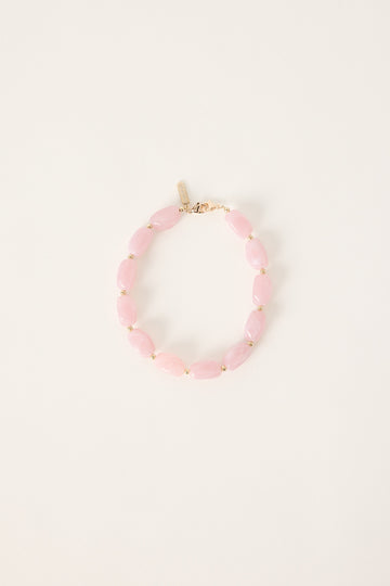Chesko Beaded Phone Charm Stoned Pink