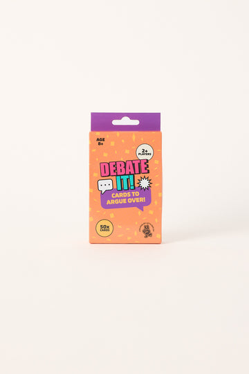 William Valentine Debate It Mini Card Game Multi