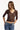 Lioness Midnight Lace Top Chocolate